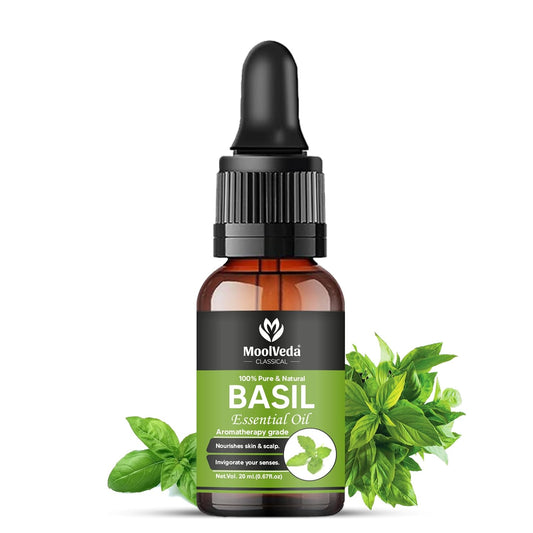 Moolveda Basil Essential Oil 20 ml