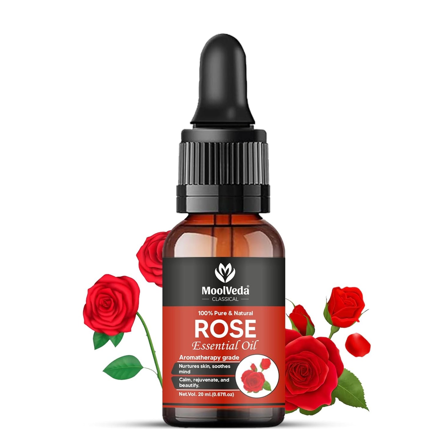 Moolveda Rose Essential Oil 20 ml