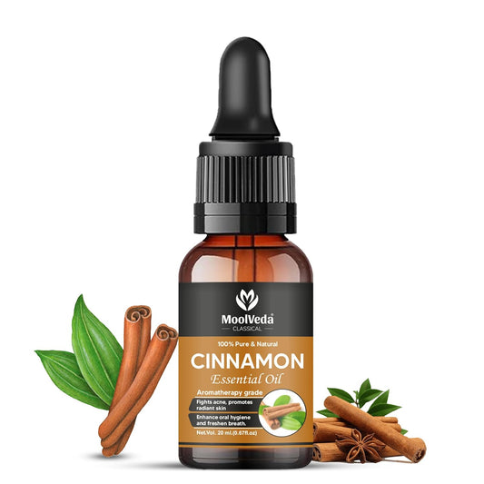 Moolveda Pure & Natural Cinnamon Essential Oil 20 ml