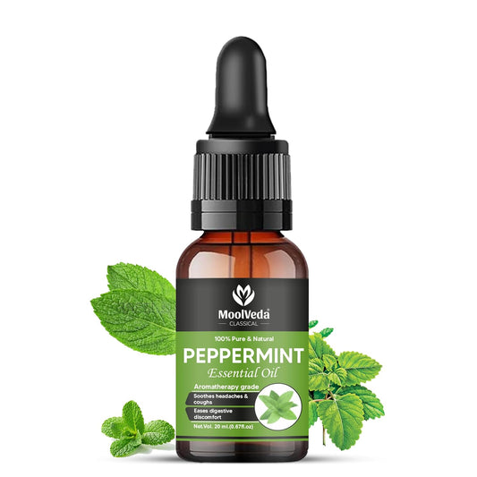 Moolveda Peppermint Essential Oil 20 ml