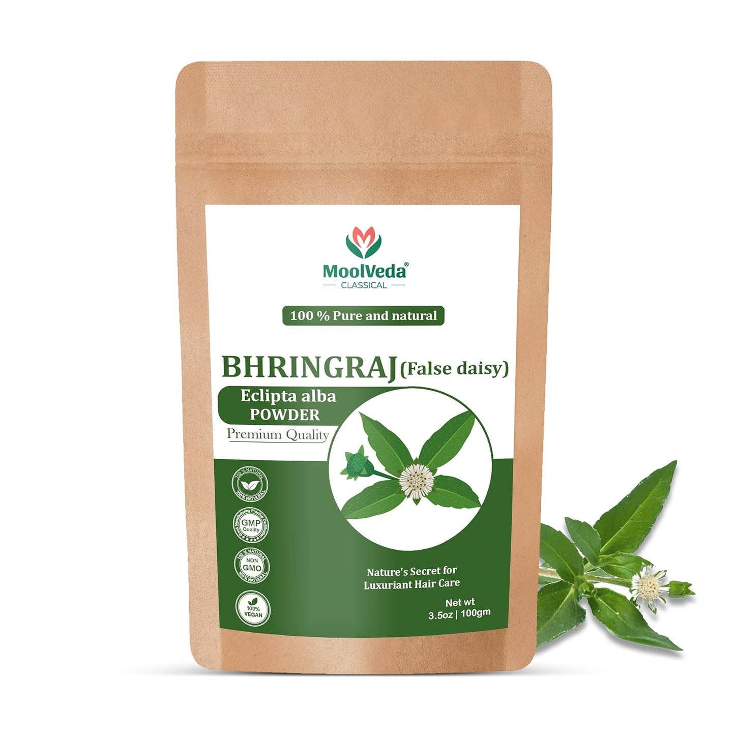 Moolveda Bhringraj Powder 100 gm