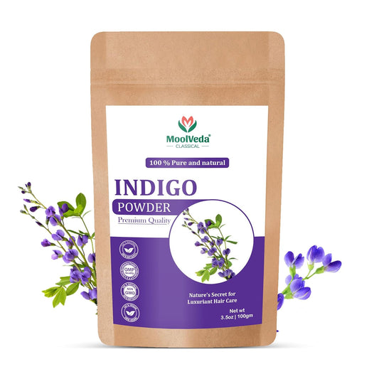 Moolveda Indigo Powder, 100 gm