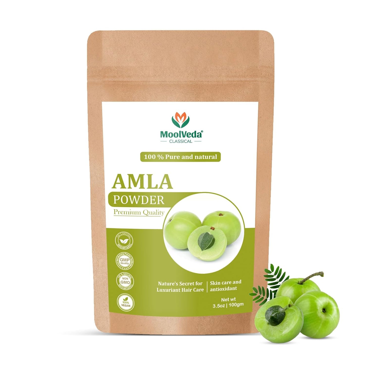 Moolveda Amla Powder, 100 gm