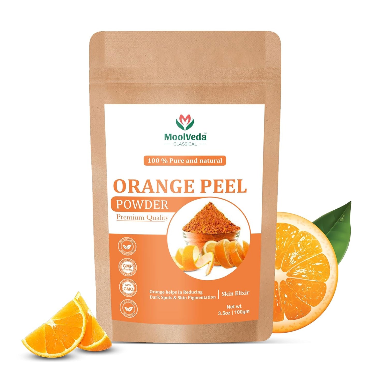 Moolveda Orange Peel Powder, 100 gm