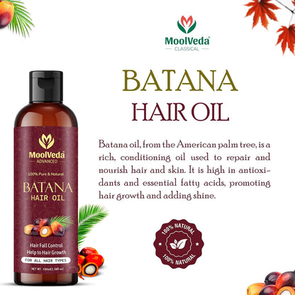 Moolveda Pure Batana Hair Oil