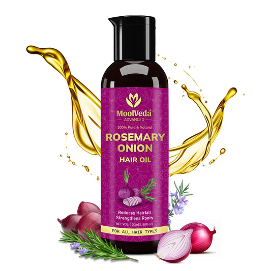 Moolveda Rosemary Onion Hair Oil 100ml